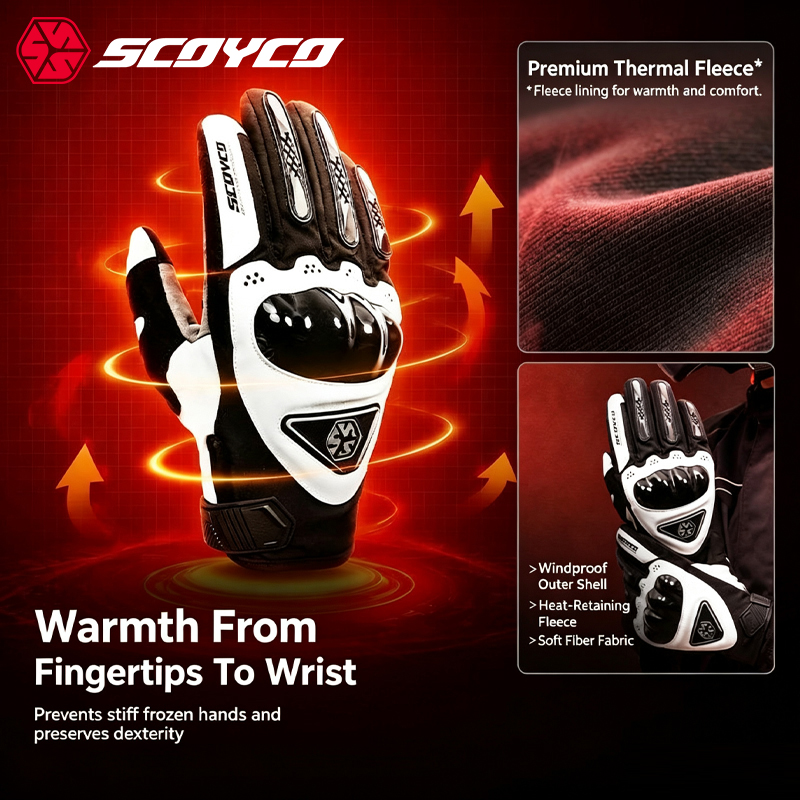 Scoyco Winter Motorcycle Glove - đánh giá và giá Work Glove Impact